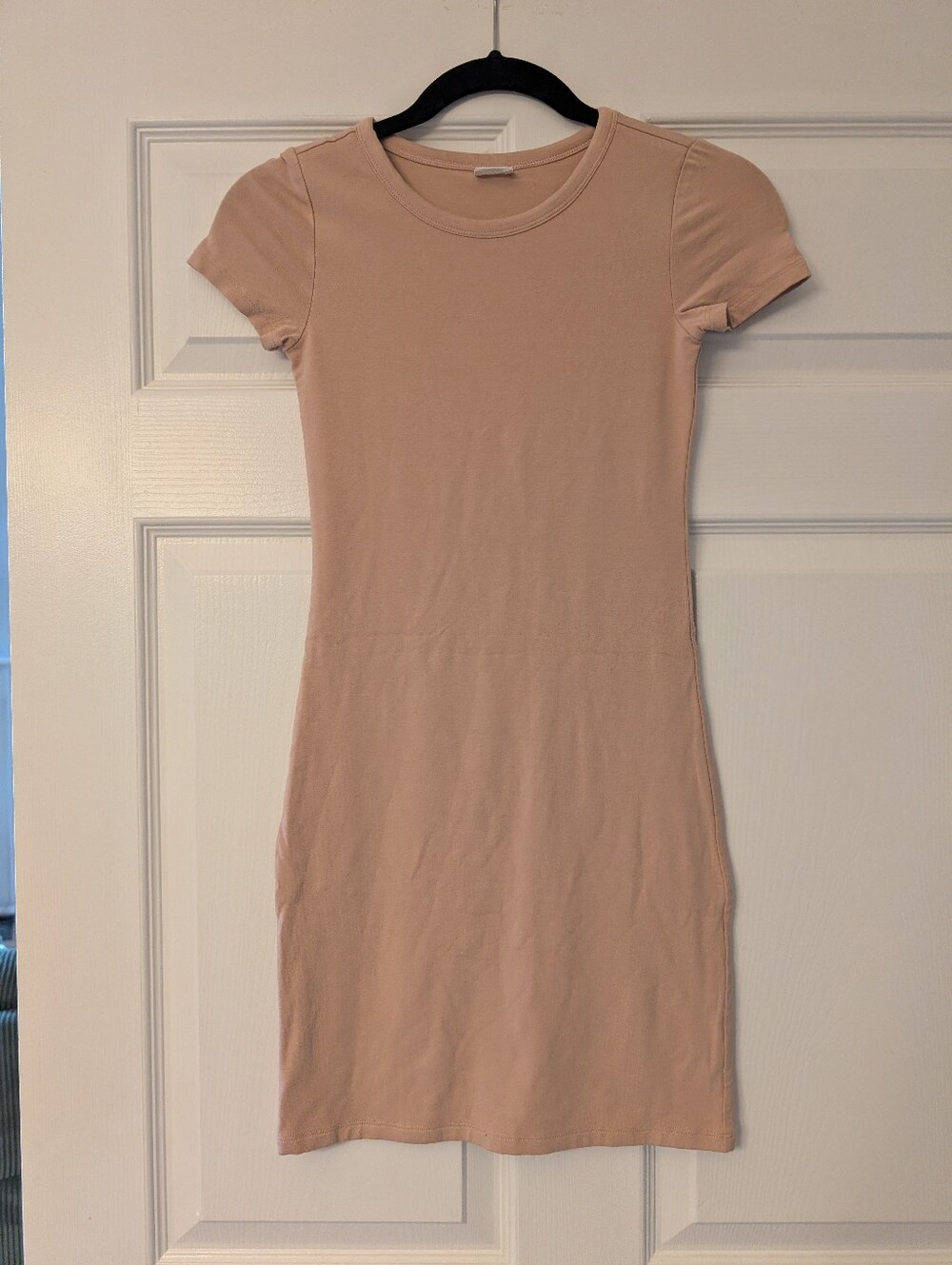 Aritzia Mini Dress in Light Blush